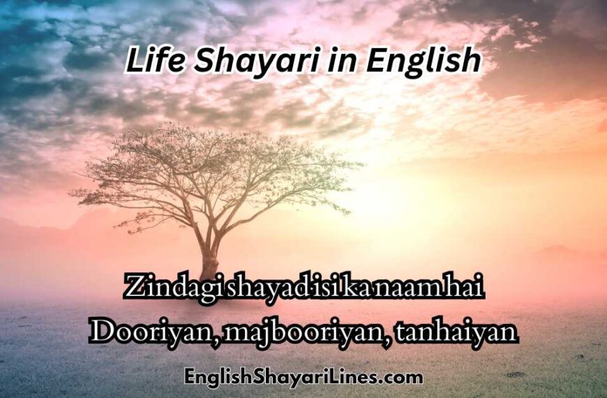 Beautiful Life Shayari in English