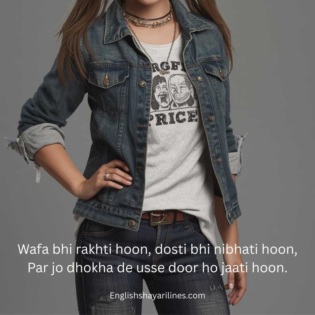 Girl Attitude Shayari in English