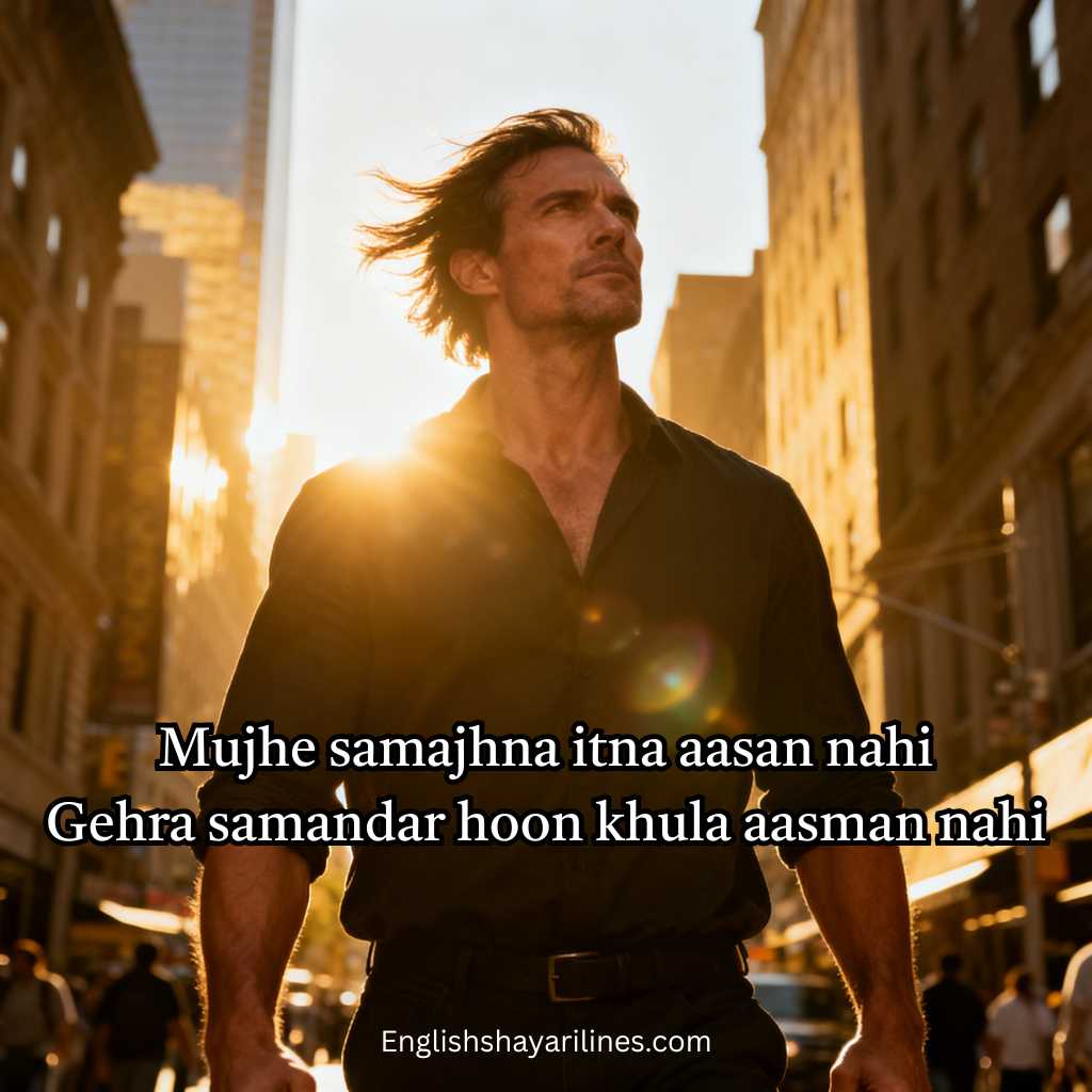 Attitude Shayari in English for Boys