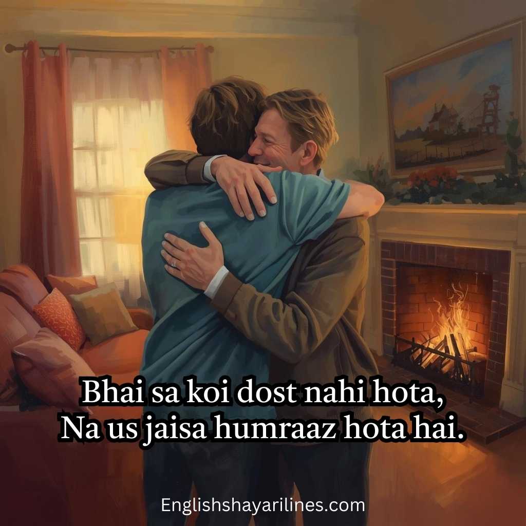 Best 2 line Brother Shayari in English
