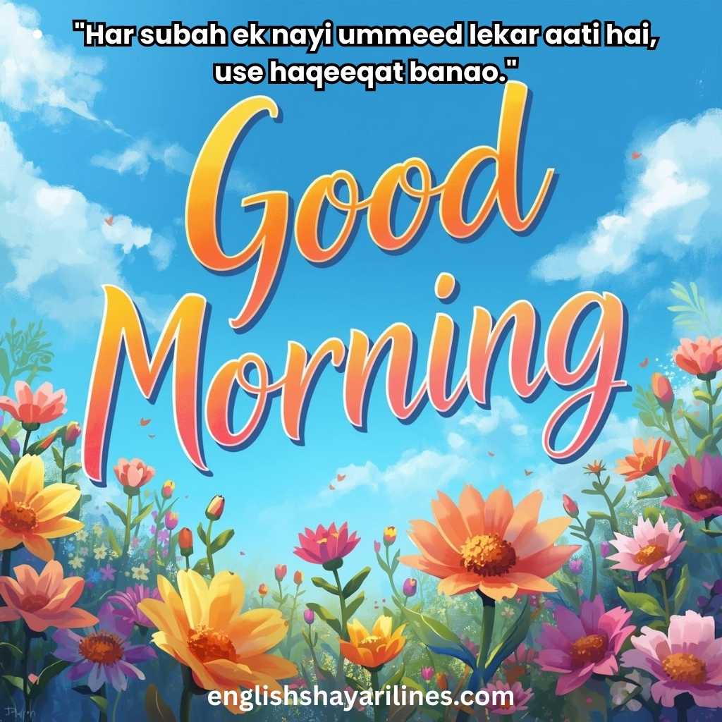 Good Morning Quotes in English