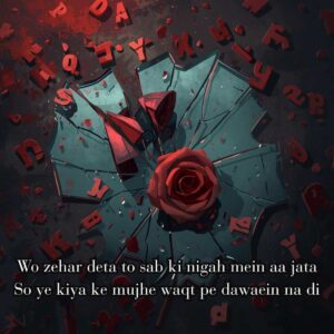 2 Line Dhoka Shayari in English