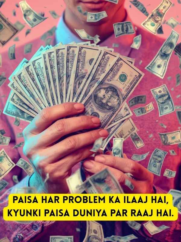 2 Line Attitude Money Shayari