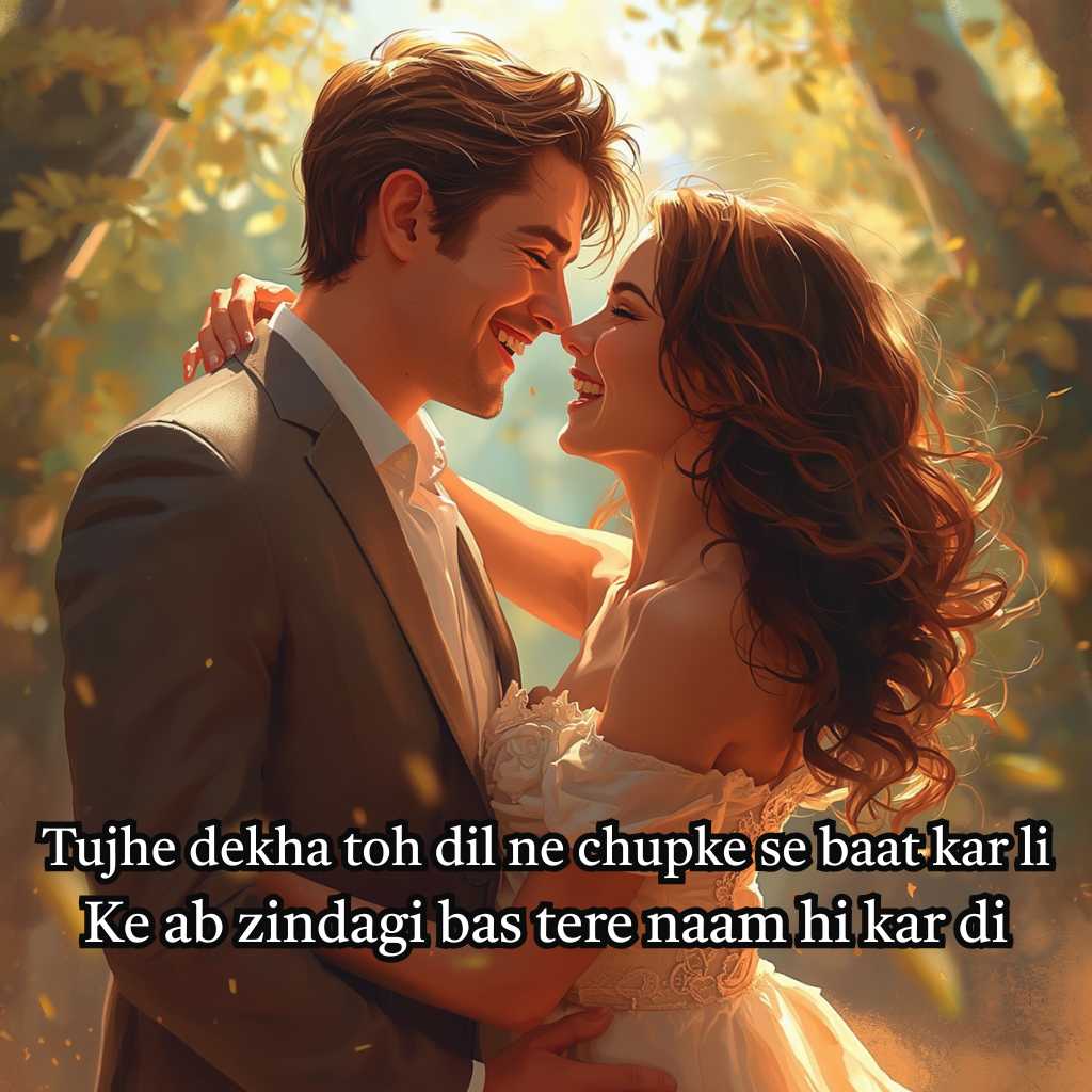 Romantic Flirt Shayari in English for Crush